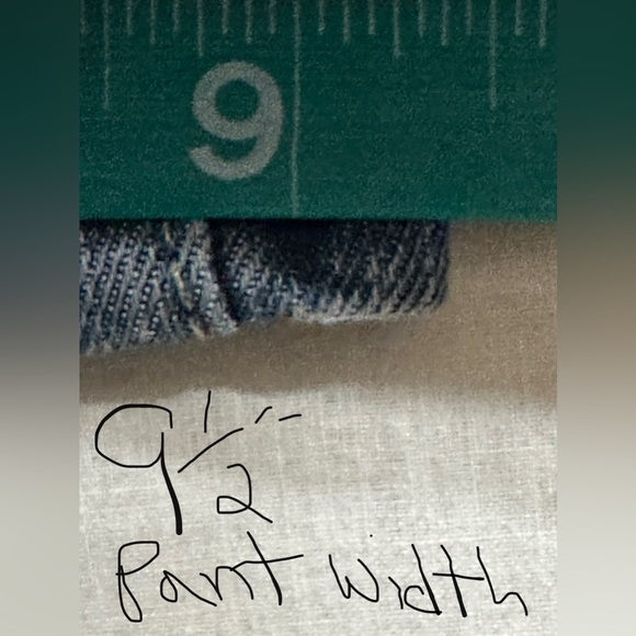 Signature Jeans Levis Strauss Curvy Mid Rise Boot Cut Plus Size 18 Tag 34 x 32 - Picture 12 of 16